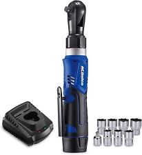 Acdelco Arw1209p G12 12v Li-ion Cordless 38 45 Ft-lbs. Ratchet Wrench Tool Kit