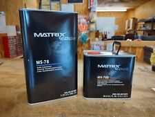 Matrix Ms-78 Euro Clear Coat Kit 7.5l. Normal Fast Or Slow Activator