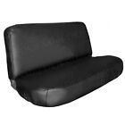 New Universal Pu Synthetic Leather Full Size Bench Truck Seat Cover Black Deluxe
