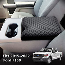 Bench Seat Center Console Lid Armrest Cover Cushion Fits Ford F-150 2015-2022