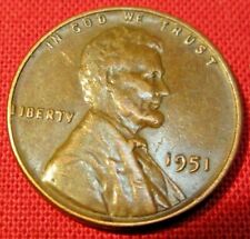 1951 P Lincoln Wheat Cent - G Good To Vf Very Fine