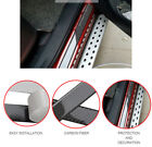 Universal Carbon Fiber Car Welcome Door Sill Scuff Protector Stickers For Dodge