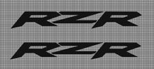 For Polaris Rzr Vinyl Decal Set Pair Multiple Colors And Sizes X2