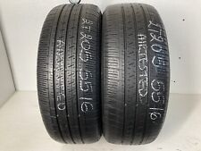 No Shipping Only Local Pick Up 2 Tires 205 55 16 Dunlop Enasave 01 As 91h