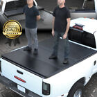 For 07-21 Toyota Tundra 5.5 Ft Short Bed Frp Hard Solid Tri-fold Tonneau Cover