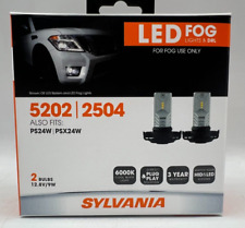 Sylvania Led Fog Lights Drl 52022504 Ps24wpsx24w 2 Bulbs Pack