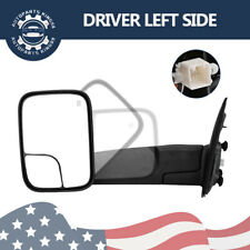 Driver Side Tow Mirrors For 02-08 Dodge Ram 1500 03-09 2500 Power Heated Flip-up