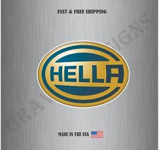 Hella Logo Vinyl Sticker Decal Car Truck Bumper Window Wall Water Resistant