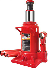 Big Red T91207a Torin Hydraulic Stubby Low Profile 12 Ton 24000 Lbs Red