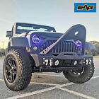Eag Stinger Front Bumper With Winch Plate Fit 07-18 Jeep Wrangler Jk