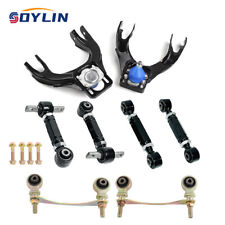 Front Upper Control Arms Rear Camber Toe Arm Kit For 1992-1995 Honda Civic Eg