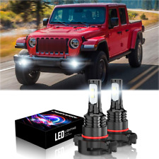 5202 2504 Led Fog Light Bulbs For Jeep Gladiator Wrangler 2020-2023 White 6000k