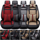Universal Luxury Pu Leather Car Seat Cover Full Set 5-seats Protector Cushion