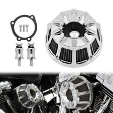 Chrome Drift Air Cleaner Filter Kits Fit For Harley Touring 00-07 Softail
