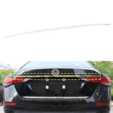 Chrome Steel Tail Door Trunk Lid Moulding Strip Trim For Nissan Sentra 2020-2023