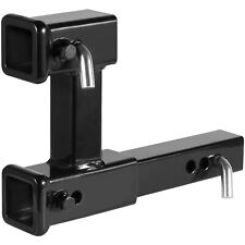 Vevor Dual 2 Trailer Hitch Receiver Rise-drop Adapter Extender Tow 4000 Lbs