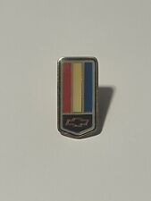 Rare Vintage Chevy Red White Blue Chevrolet Logo Pin Enamel Lapel Retro Clean