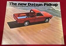 1973 The New Datsun Pickup Truck Original Sales Brochure