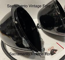 1939 Ford Deluxe Headlamp Headlight Buckets Pair