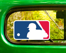 2 Mlb Baseball Logo Decal Sticker Bogo For Car Window Bumper Free Shipping 4x4