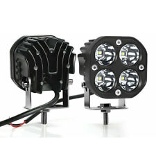 24x 3inch Led Cube Pods Work Lights Bar Spot Fog Lamps For Jeep Driving Offroad