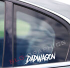 Dadwagon Vinyl Decal Sticker Front Side Window Bumper Subie. 4 Door Wagon