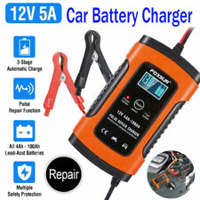 12v 5a Car Auto Motorcycle Battery Charger Auto Float Trickle For Maintainer Us