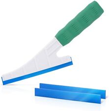 6.5 Handle Rubber Squeegee W 2 Refills For Car Washing Window Tint Clean Tools