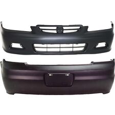 Bumper Cover For 2001-2002 Honda Accord 2-door Coupe With Fog Light Holes
