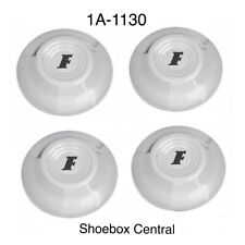 1951 Ford Shoebox Hubcaps Set Of 4 New