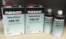 Nason Selectclear 496-00 Activator 483-78 Urethane Spot Clear Transparent 2 Kits