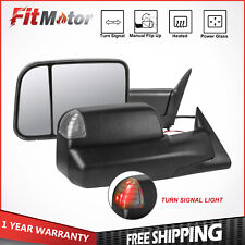 Power Heated Tow Mirrors Set For 1998-2001 Dodge Ram 150025003500 Leftright