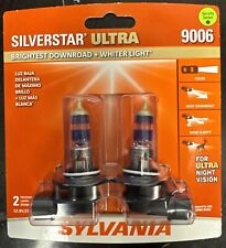 2 New Sealed Sylvania Silverstar Ultra 9006 12.8v 55w Whiter Light Low Priced