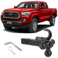 2 Trunk Trailer Hitch Triple Ball Receiver Wtow Hollow Hook For Toyota Tacoma