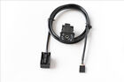 Aux Auxiliary Mp3 Cable Socket Set For Bmw Z4 E83 E85 E86 X3 E70 X5 Mini Cooper
