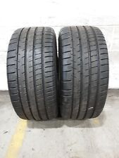 2x P24540r17 Michelin Pilot Super Sport 9.532 Used Tires
