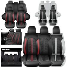 For 2009-2024 Ford F150 F250 Crew Cab Truck Car Seat Covers Full Set Front Rear