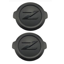 2x Black Z Emblem Car Front Rear Trunk Abs Badge For Fairlady 350z 370z Z33 Z34