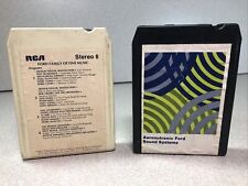 Two 8 Track 1977 Ford Aeronutronic Sound System Family Of Fine Music