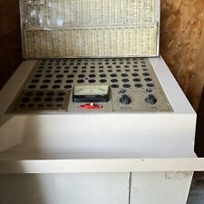 Vintage Self Service Tube Tester With Cabinet And Lights