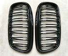 M2 Style Painted Piano Gloss Black Front Grilles Grille For 14-18 F45 F46 Active