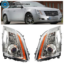 Headlights For Cadillac Cts 2008 2009 2010 2011 2012 2013 2014 Driverpassenger