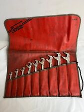 Snap On Tools 9 Piece 4 Way Angle Wrench Set 38 - 1516 Made In Usa