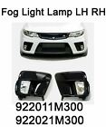 New Oem Fog Light Lamp Lh Rh Cover Wiring Set For Kia Forte Koup Cerato 10-13