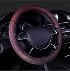 Auto Drive Flash Leopard Steering Wheel Cover Pink Fits Most Cars Suv Trucks Van