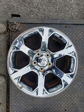 20 Dodge Ram 1500 Pickup Factory Oem Chrome Clad Wheel Rim 2013-2022 Curb Rash