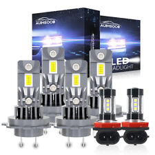 Led Headlight Bulbs Fog Light For 2002-2008 Audi S4 2008-2012 Audi Tt Quattro