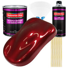 Restoration Shop Fire Red Pearl Acrylic Urethane Gallon Kit Auto Paint