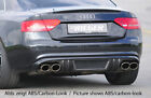 Rieger 55413 For Audi A5 S5 B8 Coupeconvert. 07-11 Rear Diffuser Bumper Insert