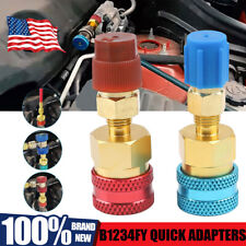 R1234yf To R134a Quick Coupler Adapter Fits Car Ac High Low Side Conversion Kit
